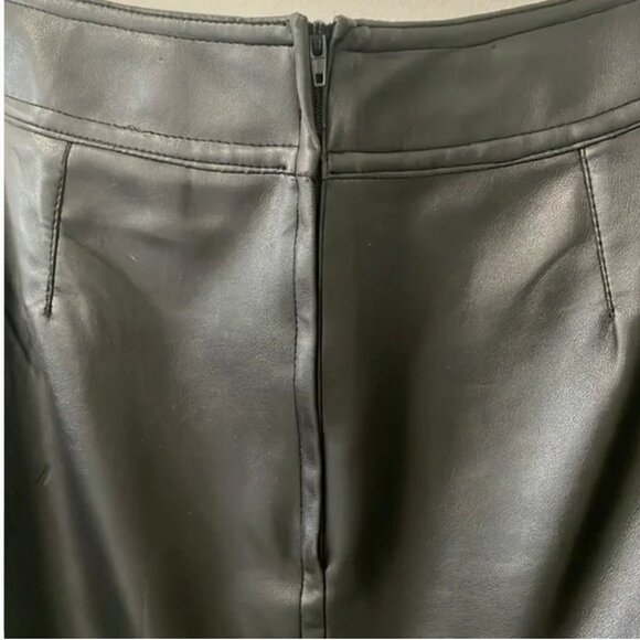Vegan Leather Mini Skirt - Picture 11 of 14